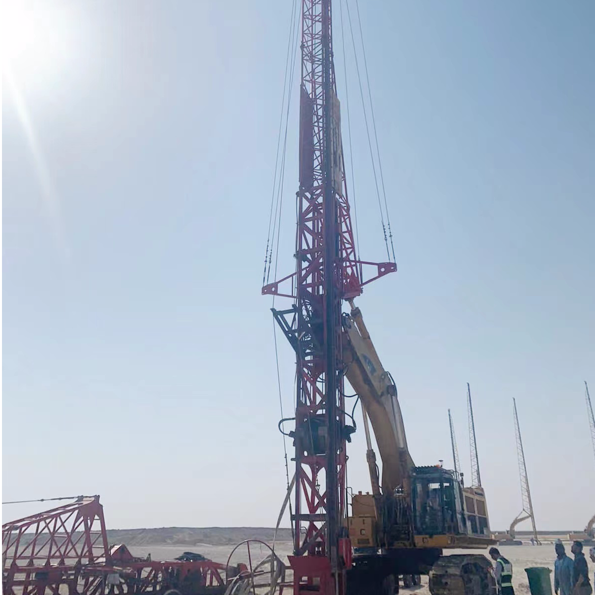 Winch Type Wick Drain Mast Buy Winch Type Wick Drain Mast Product on